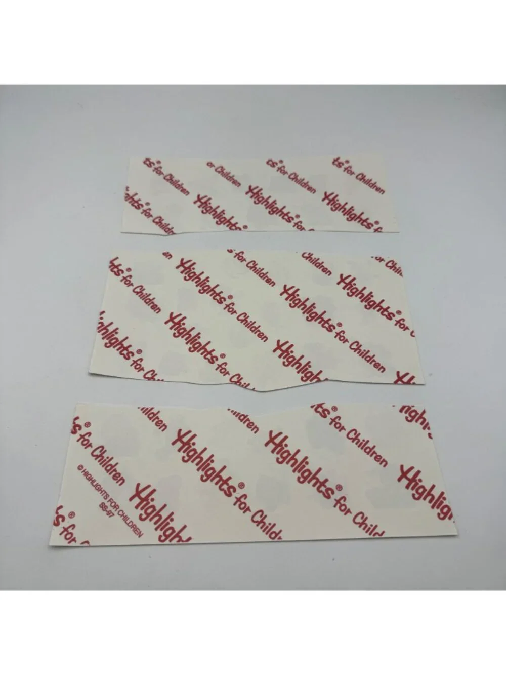 Vintage Highlights For Children Scratch & Sniff Fruit Stickers Lot
